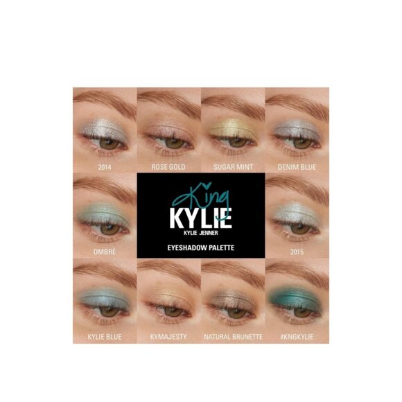 Kylie Cosmetics by Kylie Jenner Collection 10 Shade Multicolor Eyeshadow Palette - Picture 7 of 9